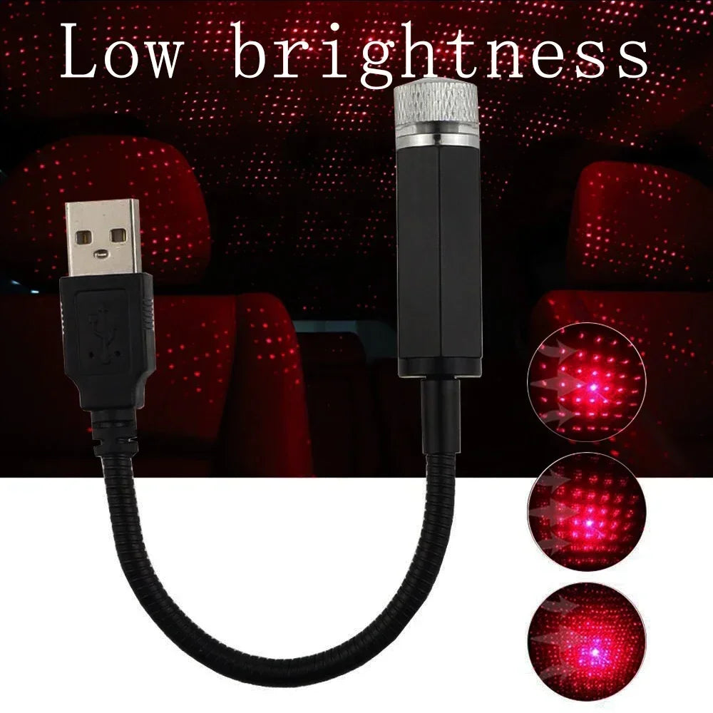 LED Star Car Roof Projector