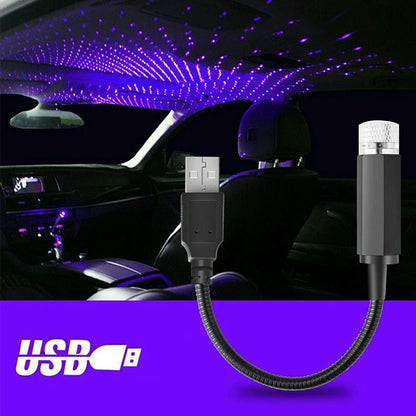 LED Star Car Roof Projector